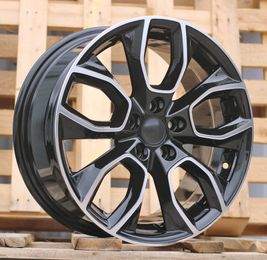 PRORACING H593 Black With Polished Lip (BP) R16 5x112.00 ET45 CB57.10 J7.0