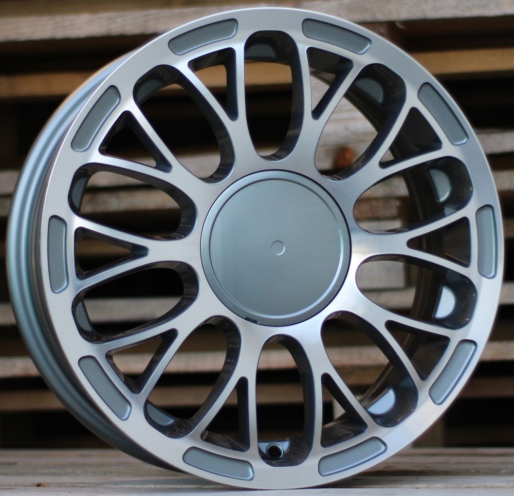 PRORACING LU392 Grey Polished+powder Coating (MGPC) R15 4x98.00 ET35 CB58.10 J6.0