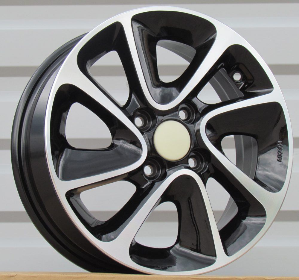 PRORACING B5387 Black Polished (MB) R14 4x100.00 ET41 CB54.10 J5.0