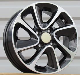 PRORACING B5387 Black Polished (MB) R14 4x100.00 ET41 CB54.10 J5.0