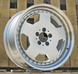 PRORACING B5852 Silver With Polished Lip (SP) R18 5x112.00 ET35 CB66.60 J9.0
