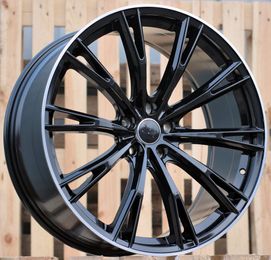 PRORACING H5060 Black+polished Lip (BLPL) R22 5x112.00 ET20 CB66.50 J9.5