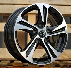 PRORACING B1242 Black Polished (MB) R14 4x100.00 ET40 CB60.10 J5.5