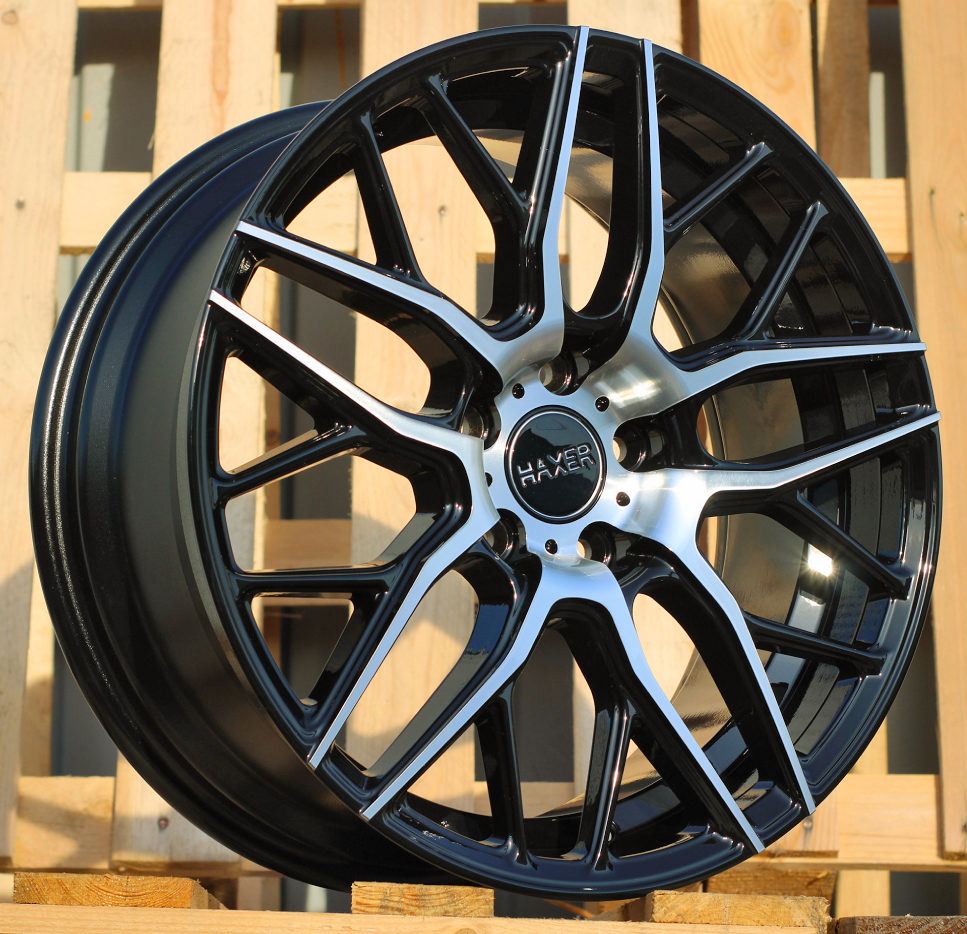 HAXER HX038 Black Polished (MB) R18 5x112.00 ET45 CB66.60 J8.0