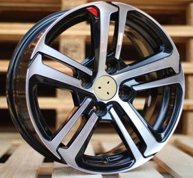 PRORACING A5017 Black Polished (MB) R15 4x108.00 ET20 CB65.10 J6.5