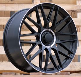 PRORACING B1766 Black Half Matt+polished Lip (BLHMPL) R19 5x112.00 ET38 CB66.60 J9.5