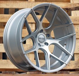 HAXER SSA03 Silver Polished Half Matt (MSHM) R20 5x120.00 ET35 CB72.60 J9.0
