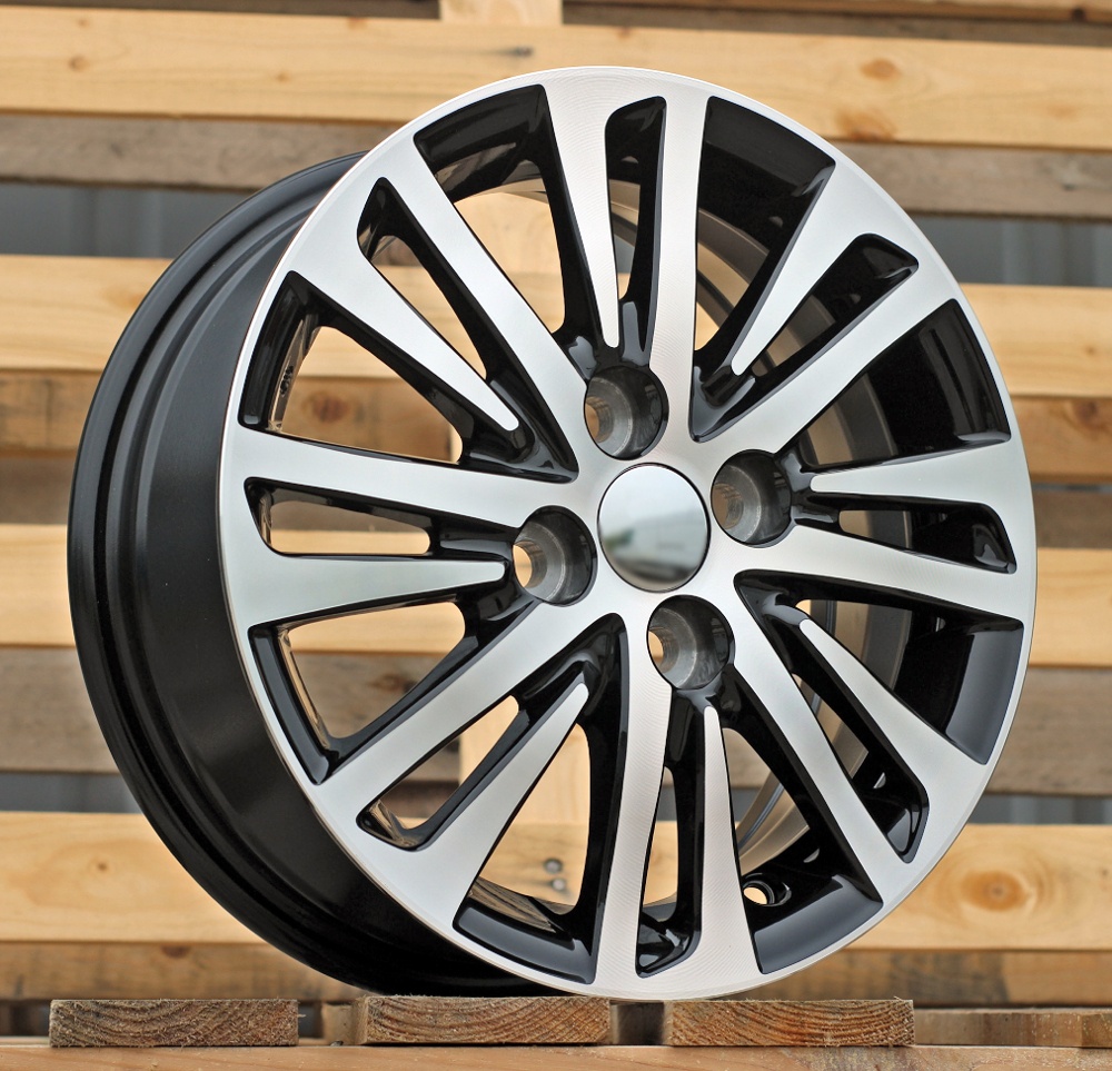 PRORACING F1438 Black Polished (MB) R14 4x100.00 ET45 CB54.10 J5.5