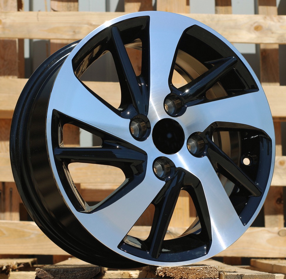 PRORACING F0458 Black Polished (MB) R14 4x100.00 ET45 CB54.10 J5.5
