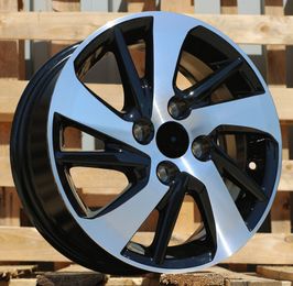 PRORACING F0458 Black Polished (MB) R14 4x100.00 ET45 CB54.10 J5.5