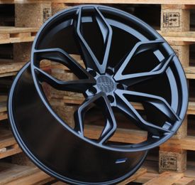 HAXER HX011 Black Half Matt (BLHM) R22 5x120.00 ET40 CB74.10 J10.0