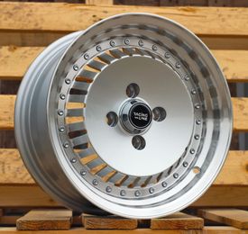 PRORACING L475 Silver With Polished Lip (SP) R13 4x100.00 ET20 CB67.10 J6.0