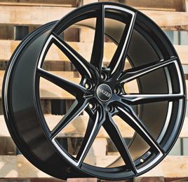 HAXER HX045 Black Half Matt (BLHM) R19 5x112.00 ET49 CB66.50 J8.0