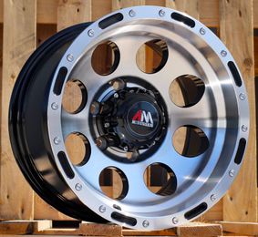PRORACING LU087 Black Polished (MB) R15 6x139.70 ET-46 CB110.10 J10.0