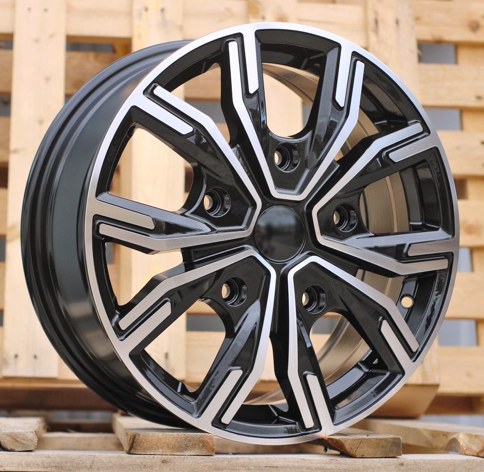PRORACING 6408 Black Polished (MB) R16 5x114.30 ET45 CB66.10 J6.5