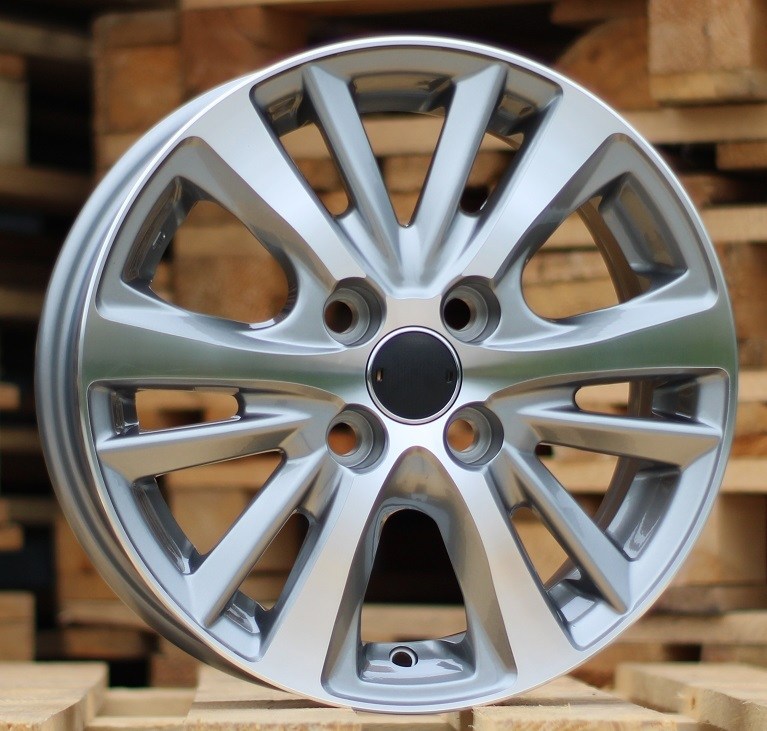 PRORACING I6072 Grey Polished (MG) R14 4x100.00 ET40 CB54.10 J5.5