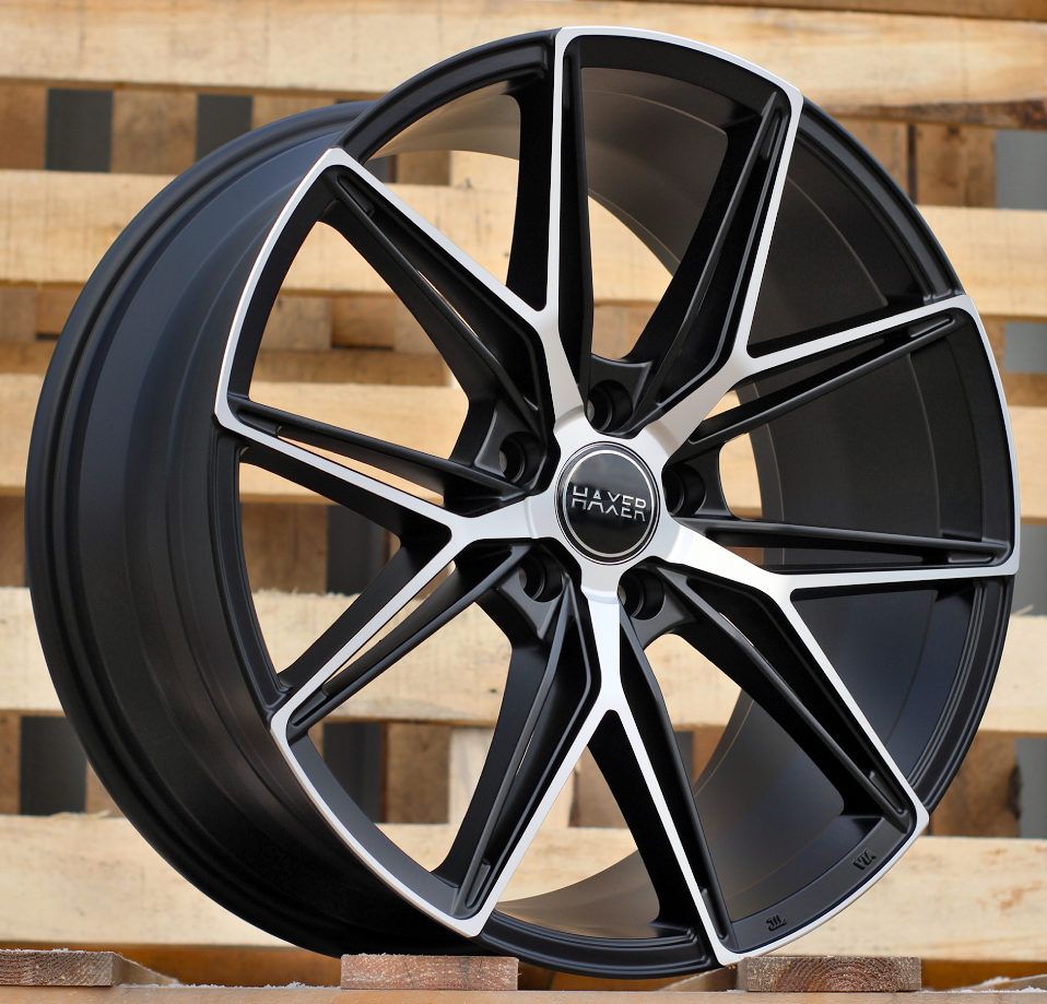 HAXER HX043 Black Polished Half Matt (MBHM) R19 5x112.00 ET40 CB66.60 J8.5