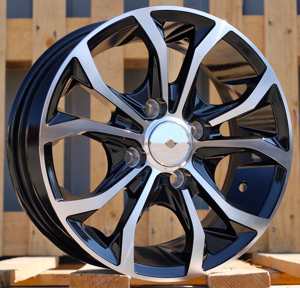 PRORACING LU250 Black Polished (MB) R13 4x100.00 ET30 CB73.10 J5.5