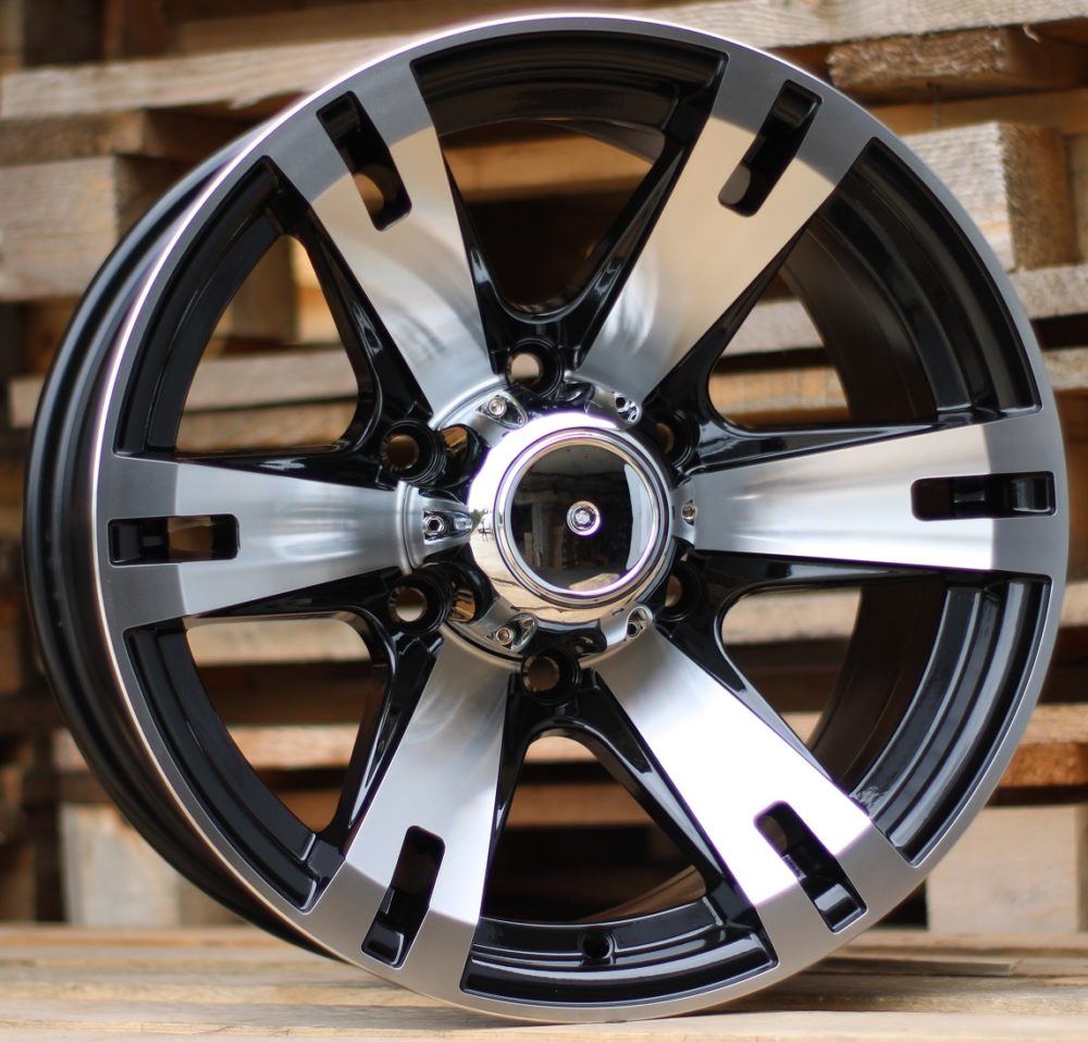 PRORACING BK311 Black Polished (MB) R16 5x139.70 ET0 CB110.50 J8.0