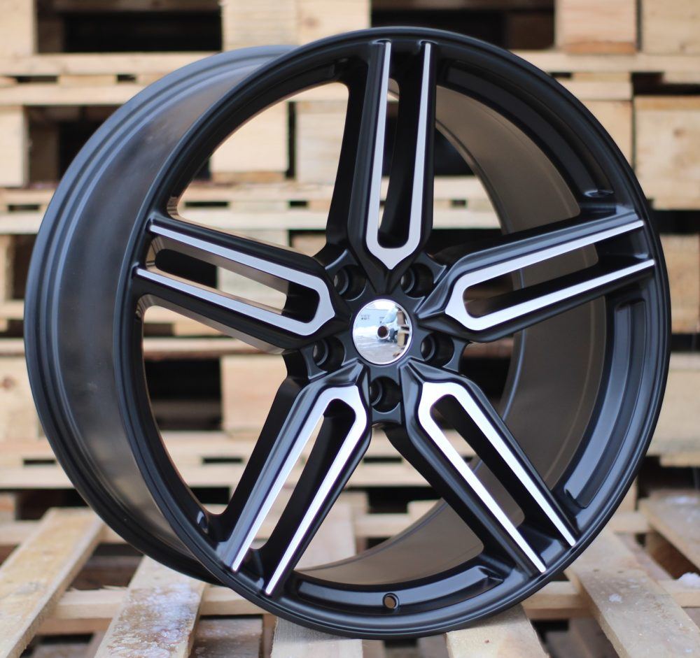 HAXER B1382 Black Polished Half Matt (MBHM) R20 5x120.00 ET40 CB72.60 J10.0
