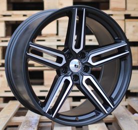 HAXER B1382 Black Polished Half Matt (MBHM) R20 5x120.00 ET40 CB72.60 J10.0