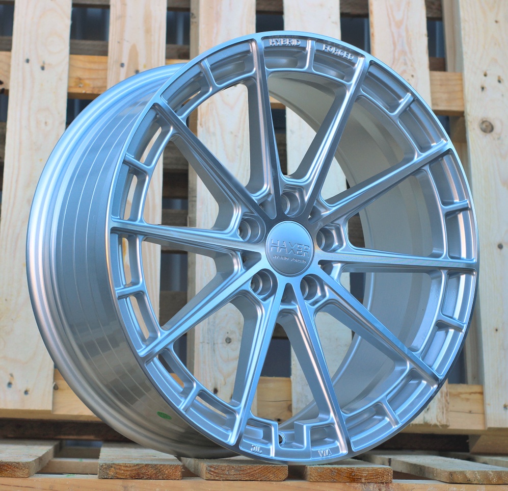 HAXER HX019F Silver Polished Half Matt (MSHM) R19 5x112.00 ET40 CB66.50 J8.5