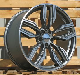PRORACING B5181 Grey Polished Half Matt (MGHM) R20 5x112.00 ET41 CB66.60 J10.0