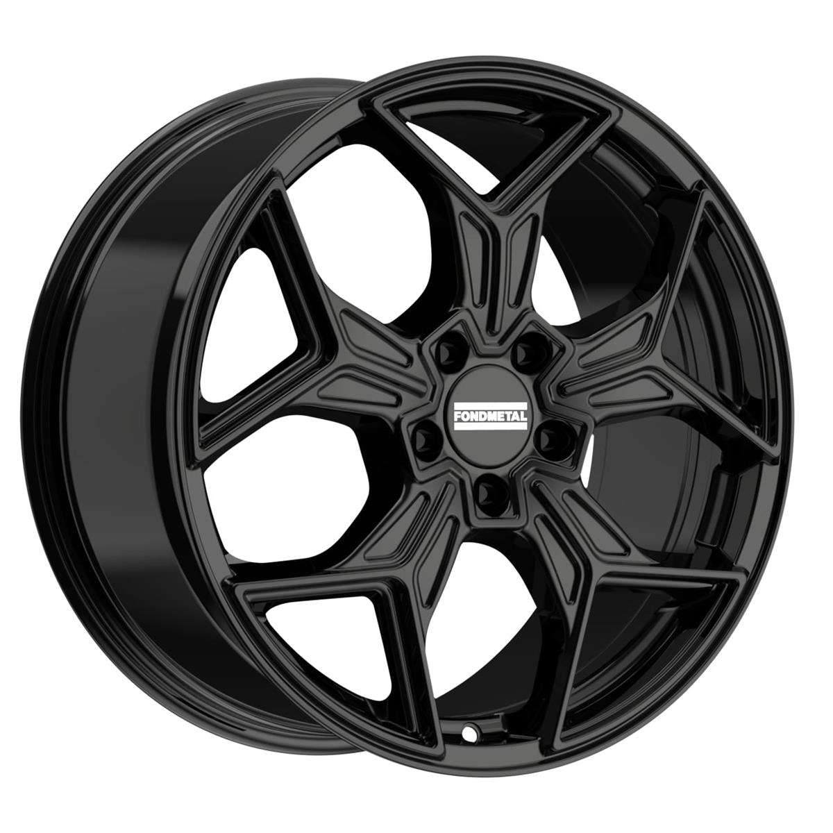 FONDMETAL Taranis Glossy Black R20 5x112.00 ET43 CB66.60 J9.5