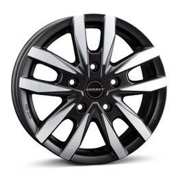 BORBET CW5 Black Polished Matt R16 5x130.00 ET66 CB89.10 J6.5