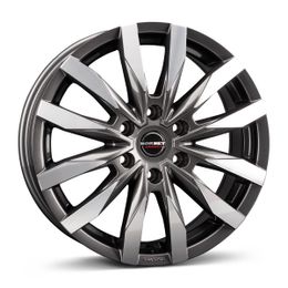 BORBET CW6 Mistral Anthracite Glossy Polished R16 6x130.00 ET62 CB84.10 J6.5