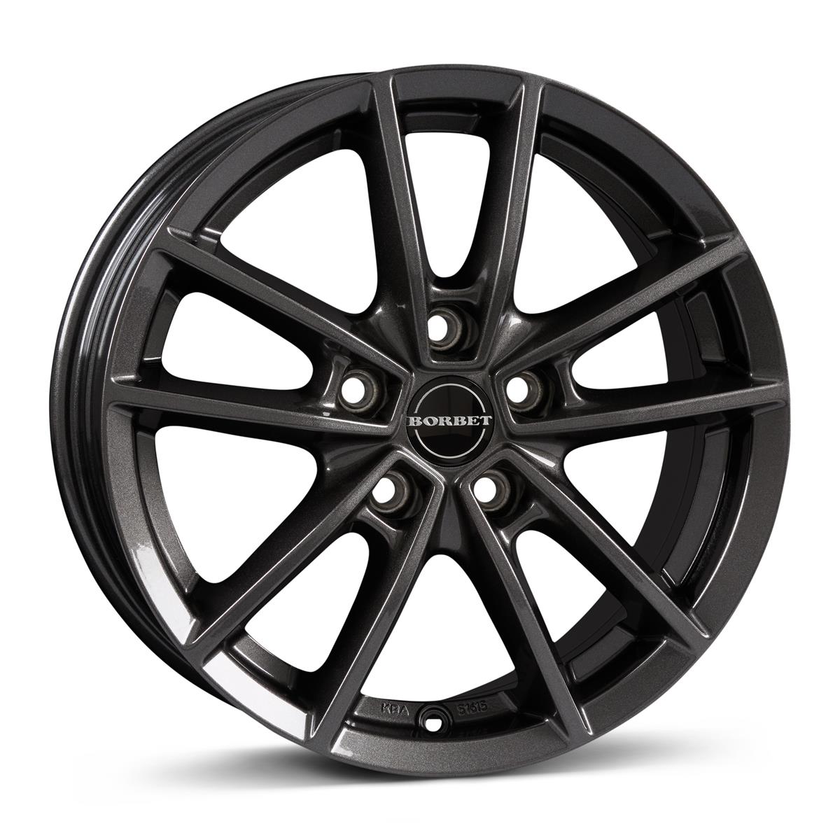 BORBET W Mistral Anthracite Glossy R16 5x108.00 ET47 CB63.30 J6.5