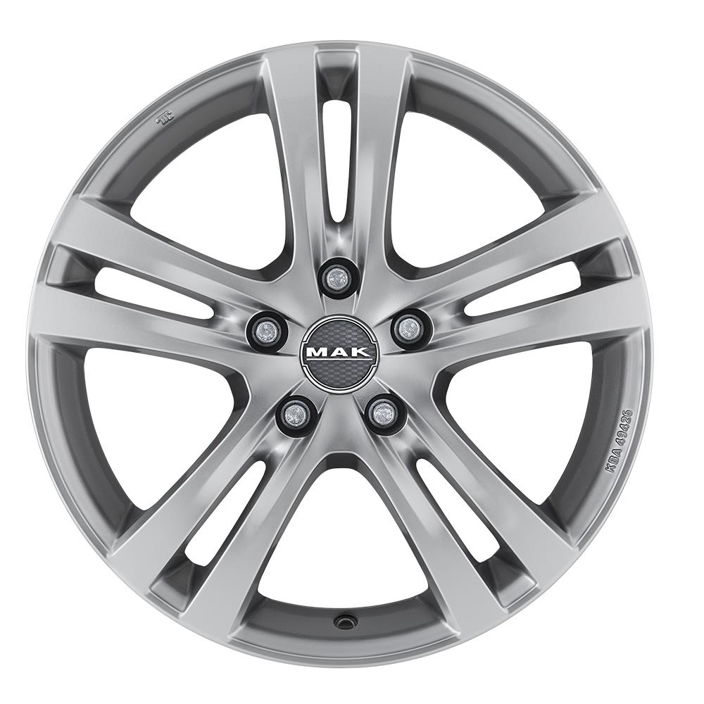MAK Zenith Hyper Silver R17 5x108.00 ET50 CB72.00 J7.0