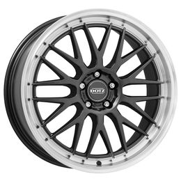DOTZ Bilbao dark Gunmetal Polished Lip R17 5x108.00 ET45 CB70.10 J8.0