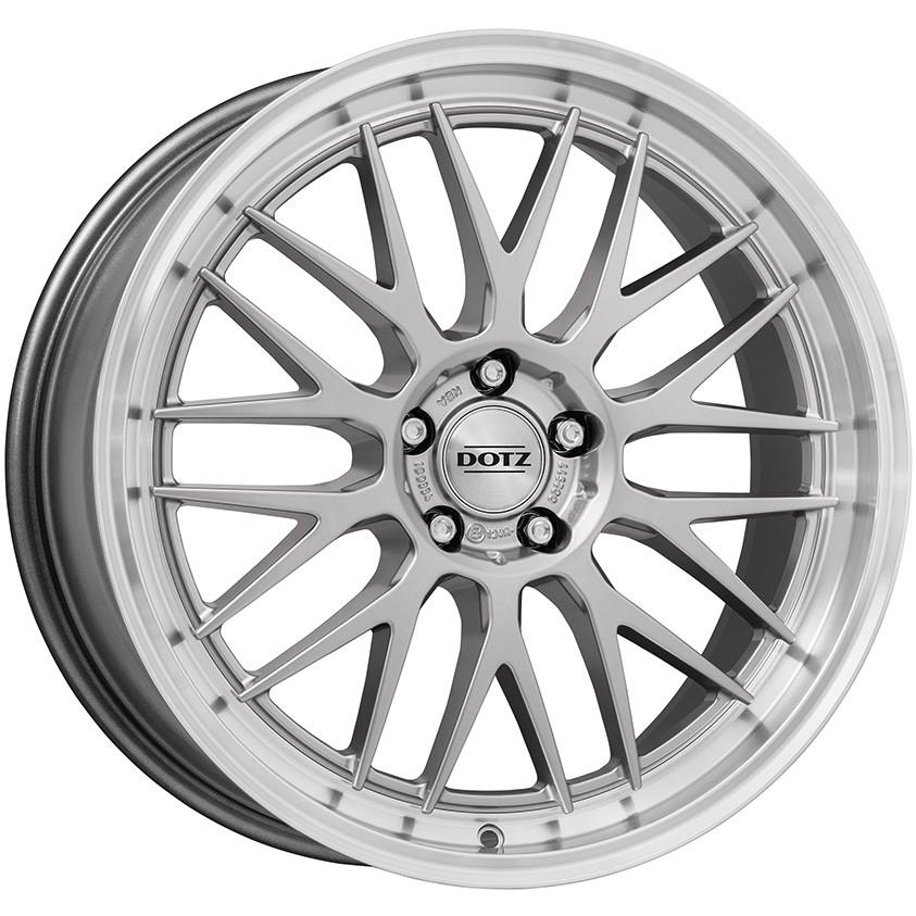 DOTZ Bilbao Silver Polished Lip R19 5x112.00 ET35 CB70.10 J9.0
