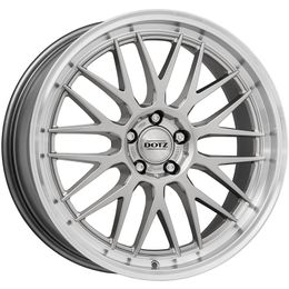 DOTZ Bilbao Silver Polished Lip R17 5x108.00 ET45 CB70.10 J8.0