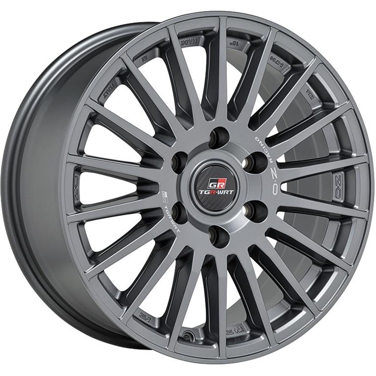 OZ RACING Rally Desert TGR-WRT Matt Graphite + Silver Lettering R18 6x139.70 ET50 CB95.10 J8.0