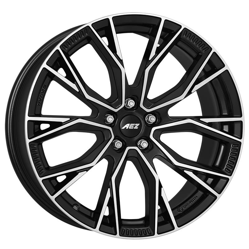 AEZ Toronto dark Black Polished R18 5x112.00 ET39 CB66.60 J8.0