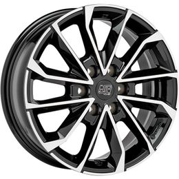 MSW 42 Van Gloss Black Full Polished R17 6x130.00 ET54 CB84.10 J6.5