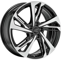 MSW 60 Gloss Black Full Polished R17 5x112.00 ET38 CB66.60 J7.5