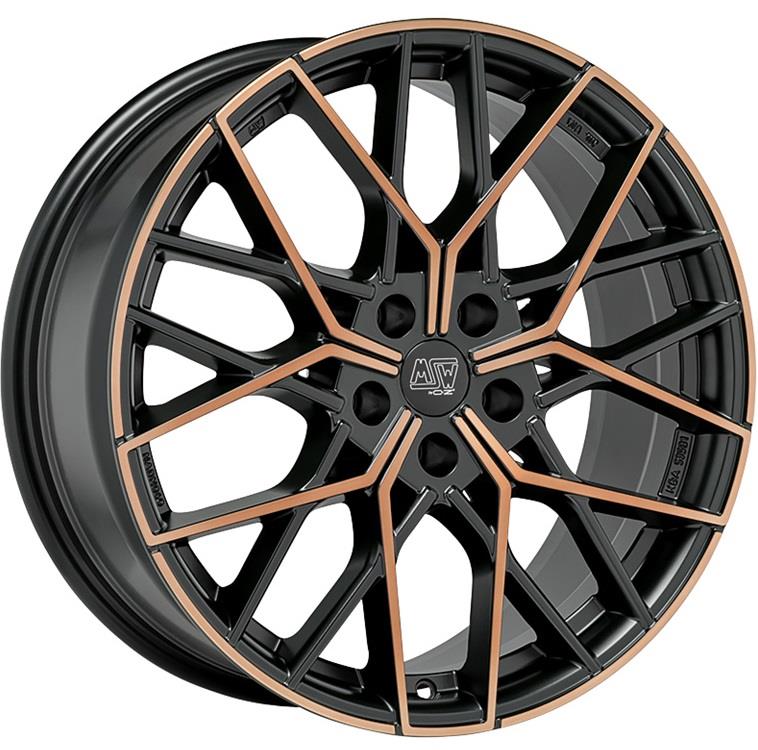 MSW 74 Matt Black Copper Fp R19 5x112.00 ET45 CB73.10 J8.0