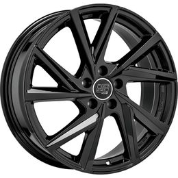 MSW 80-5 Gloss Black R16 5x100.00 ET40 CB57.10 J6.5
