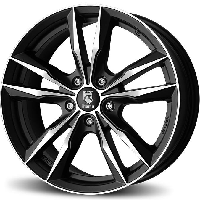 REDS Fast Matt Black Polished R16 5x114.30 ET40 CB72.30 J6.5