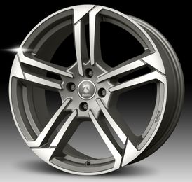 REDS Twist Graphite Matt Polished 4H R17 4x108.00 ET32 CB72.30 J7.0