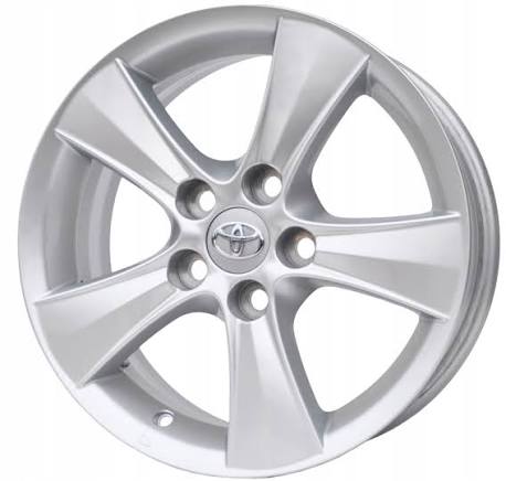 OE Toyota PZ474-T0674-ZJ Silver R16 5x100.00 ET39 CB54.10 J6.5