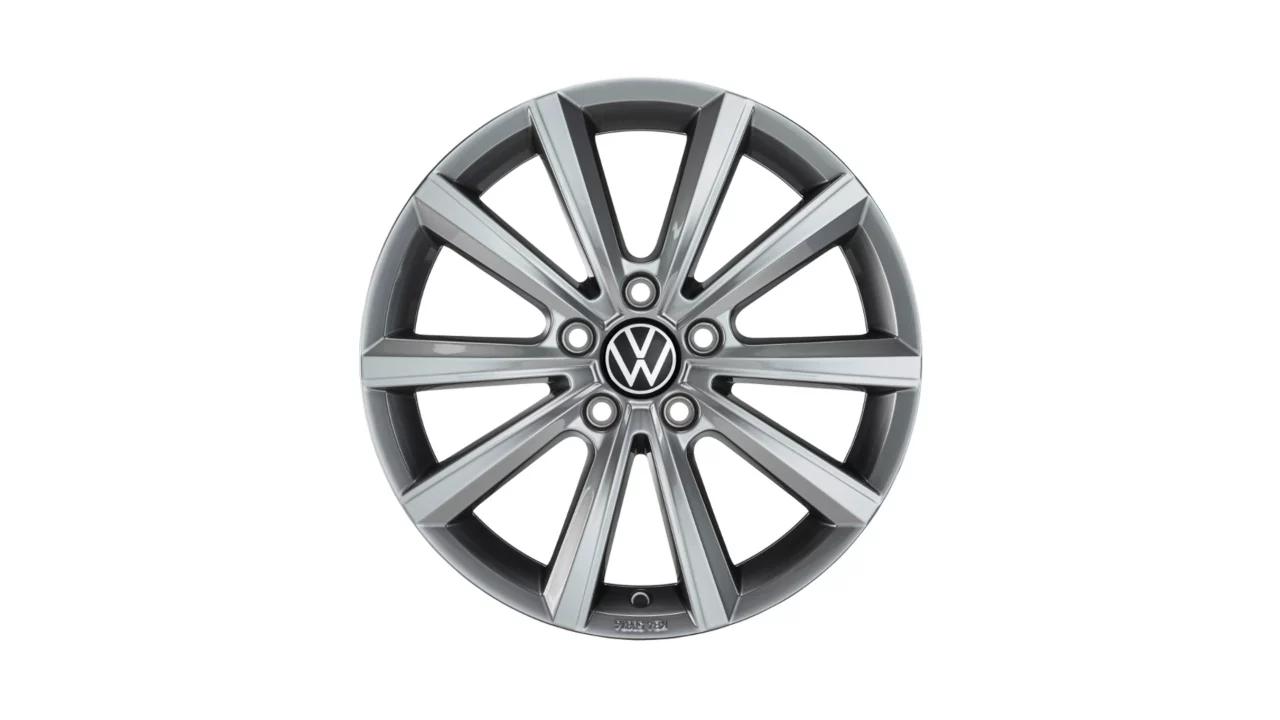 OE Volkswagen 5NA071497A8Z8 Silver R17 5x112.00 ET38 CB57.10 J6.5