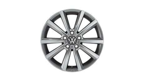 OE Volkswagen 5NA071497A8Z8 Silver R17 5x112.00 ET38 CB57.10 J6.5
