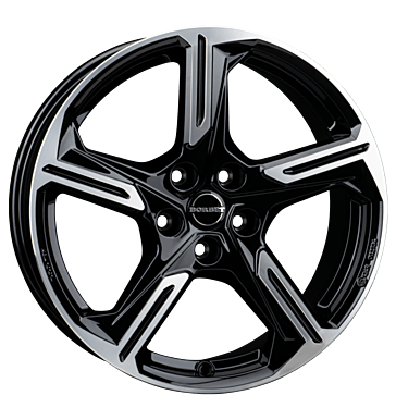 BORBET XE1 Black Polished Glossy R18 5x112.00 ET40 CB57.10 J7.5