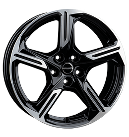 BORBET XE1 Black Polished Glossy R18 5x112.00 ET40 CB57.10 J7.5