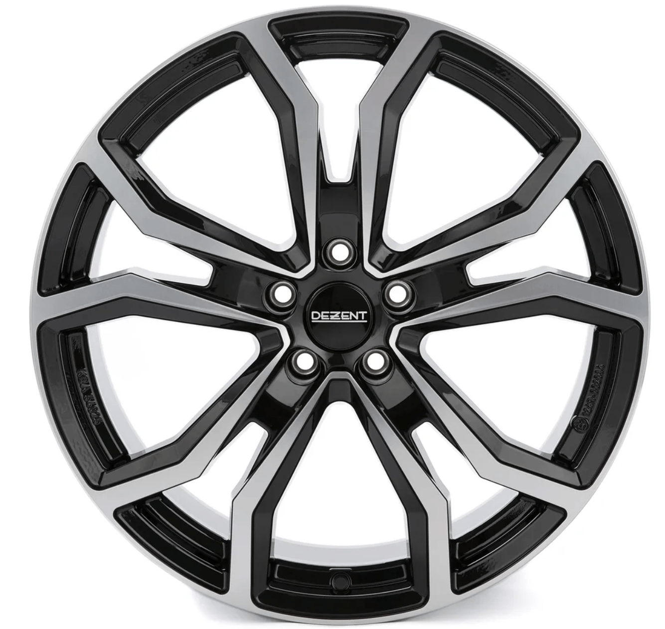 DEZENT TV dark Black Polished R20 5x112.00 ET27 CB66.60 J8.0