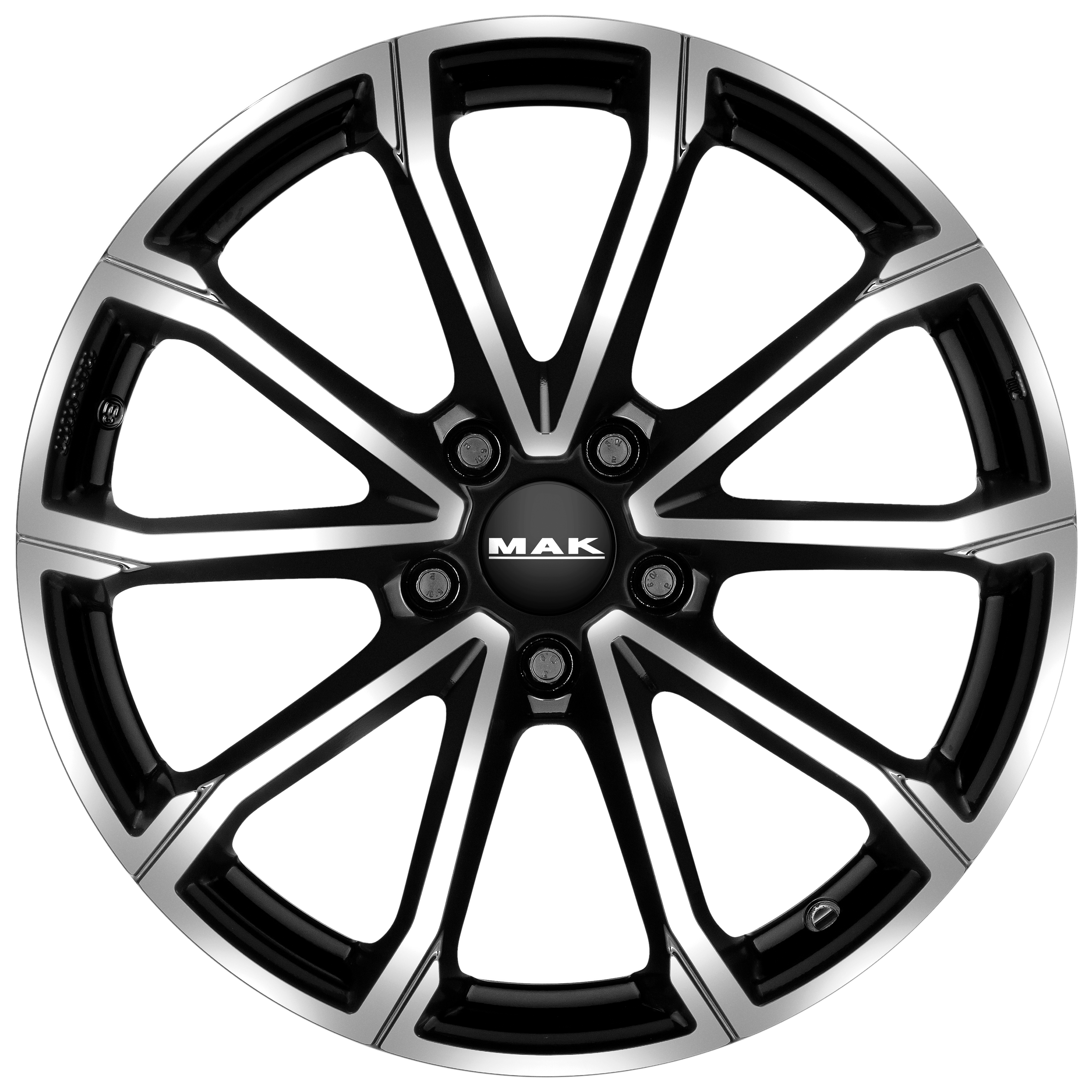 MAK Davinci Black Mirror R16 5x100.00 ET35 CB57.10 J6.0